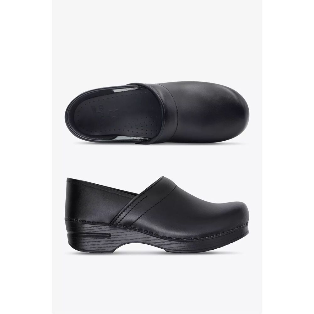 NEW Dansko Professional Clog in Oiled Black NIB Comfort, Pro, Performance